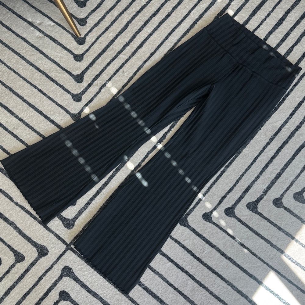Aeries Striped Flare Pants